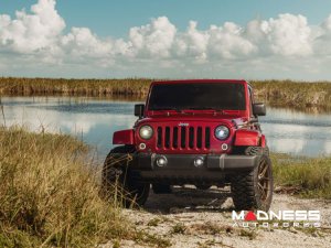 Jeep Wrangler JK Custom Wheels - HF-5 by Vossen - Satin Bronze Jeep Wrangler JK Custom Wheels - HF-5 by Vossen - Satin Bronze